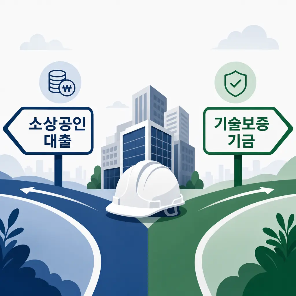 경기도 건설업 소진공 vs 기술보증기금, 금리·한도·심사 완벽 비교