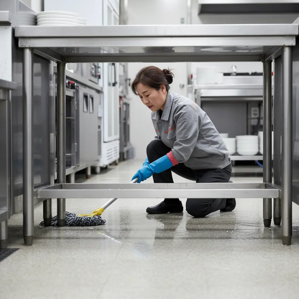 청소가 쉬운 높이