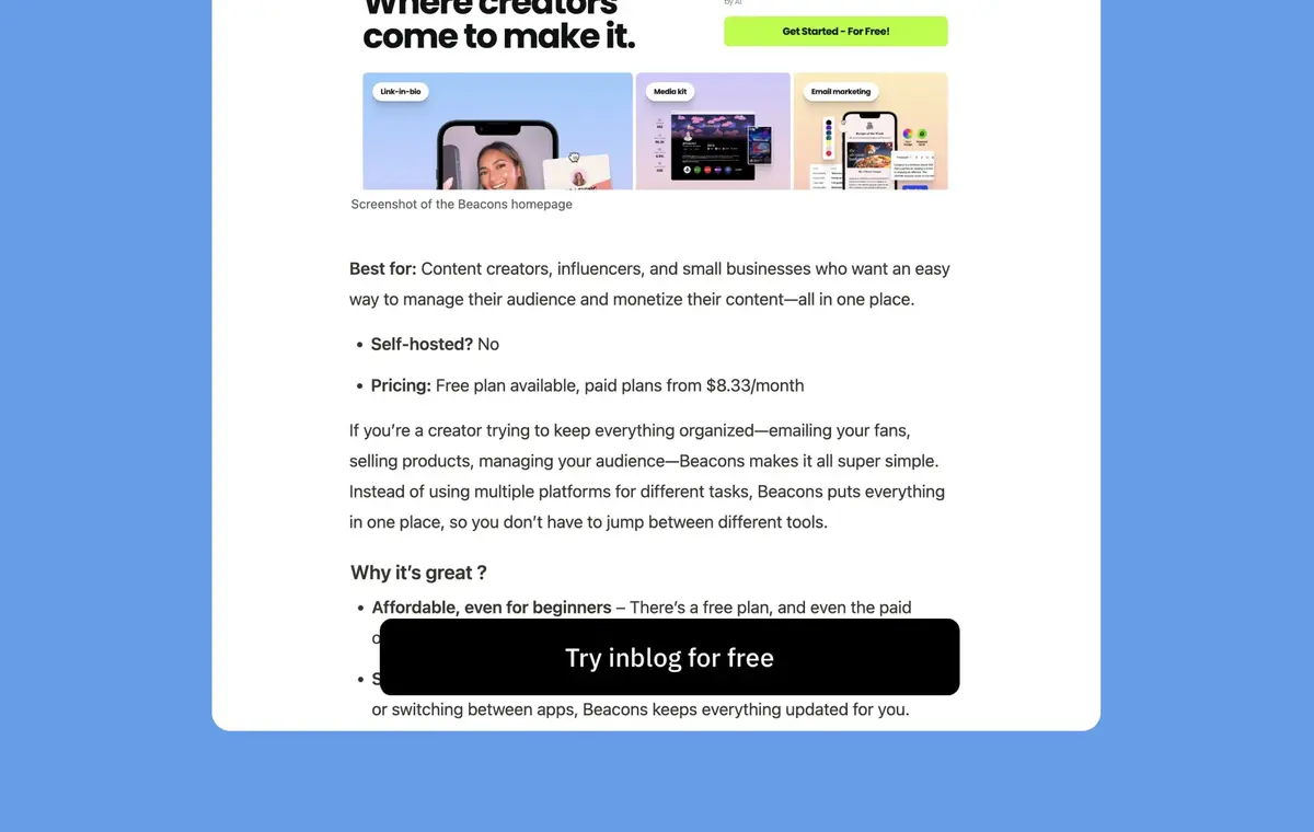 Add Custom CTAs Anywhere in a Post