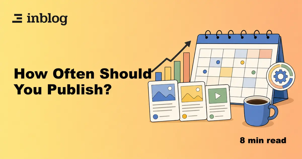 How Often Should You Publish SEO Content? Data From Company Blogs