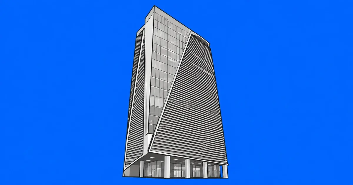역삼동 사무실 임대 포스코타워 역삼 | 역삼역 도보 2분, 2003년 준공 지상 27층 사선형 타워