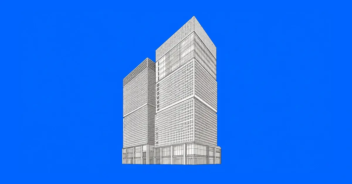 광화문 D타워 사무실 임대 | 엇갈린 매스와 저층부 상업 공간