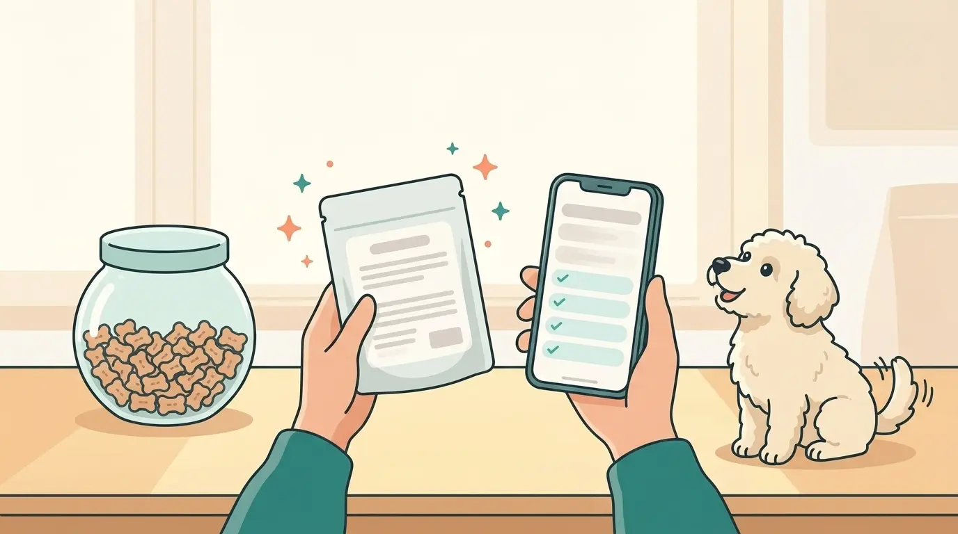 알러지 있는 강아지 간식 고르는 방법: 새 간식, 사기 전에 확인하는 순서