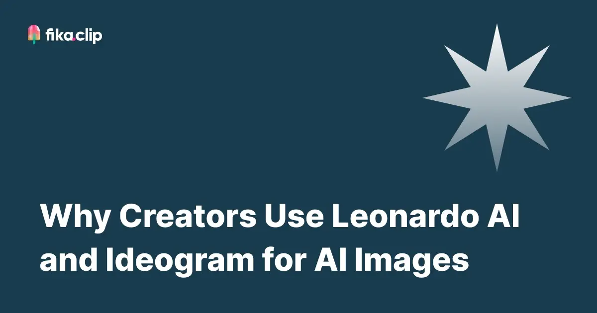 Why Creators Use Leonardo AI and Ideogram for AI Images (Beyond ChatGPT and Gemini)