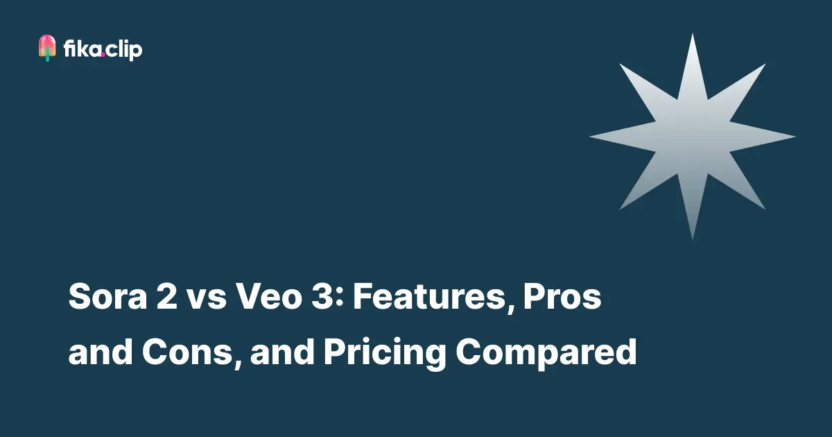 Sora 2 vs Veo 3: Features, Pros and Cons, and Pricing Compared