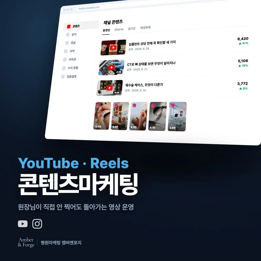 병원 콘텐츠 소재, 상담실 질문을 3주만 적으면 1년 치가 나옵니다