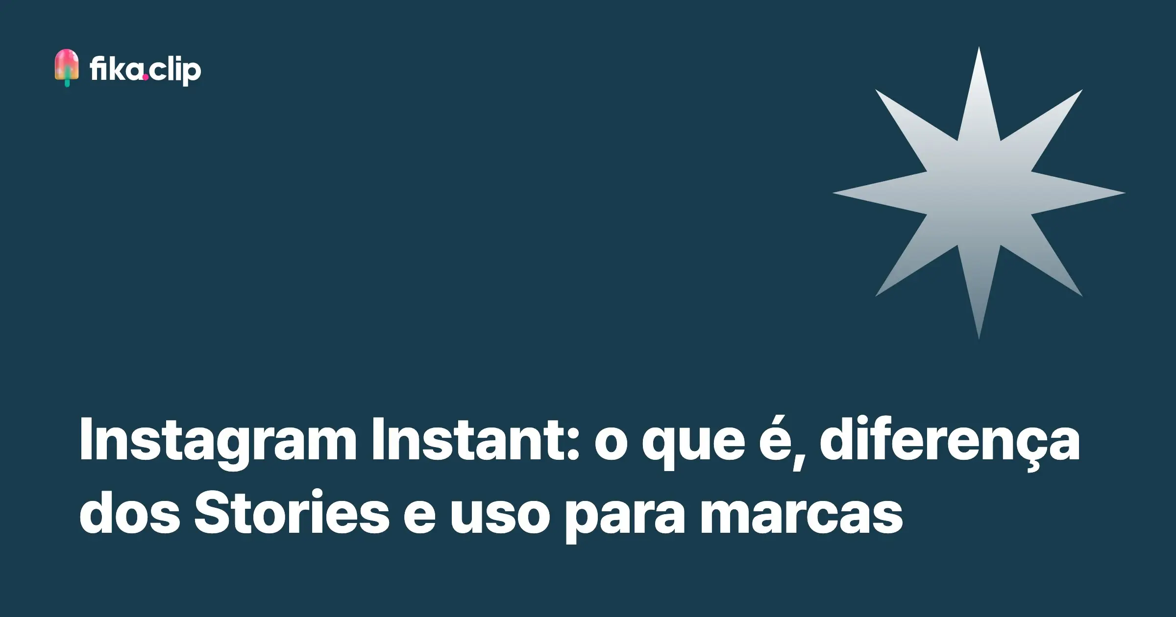 Instagram Instant: o que é, diferença dos Stories e uso para marcas