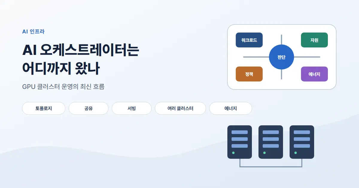 AI 오케스트레이터란? GPU 클러스터 운영의 2026년 흐름