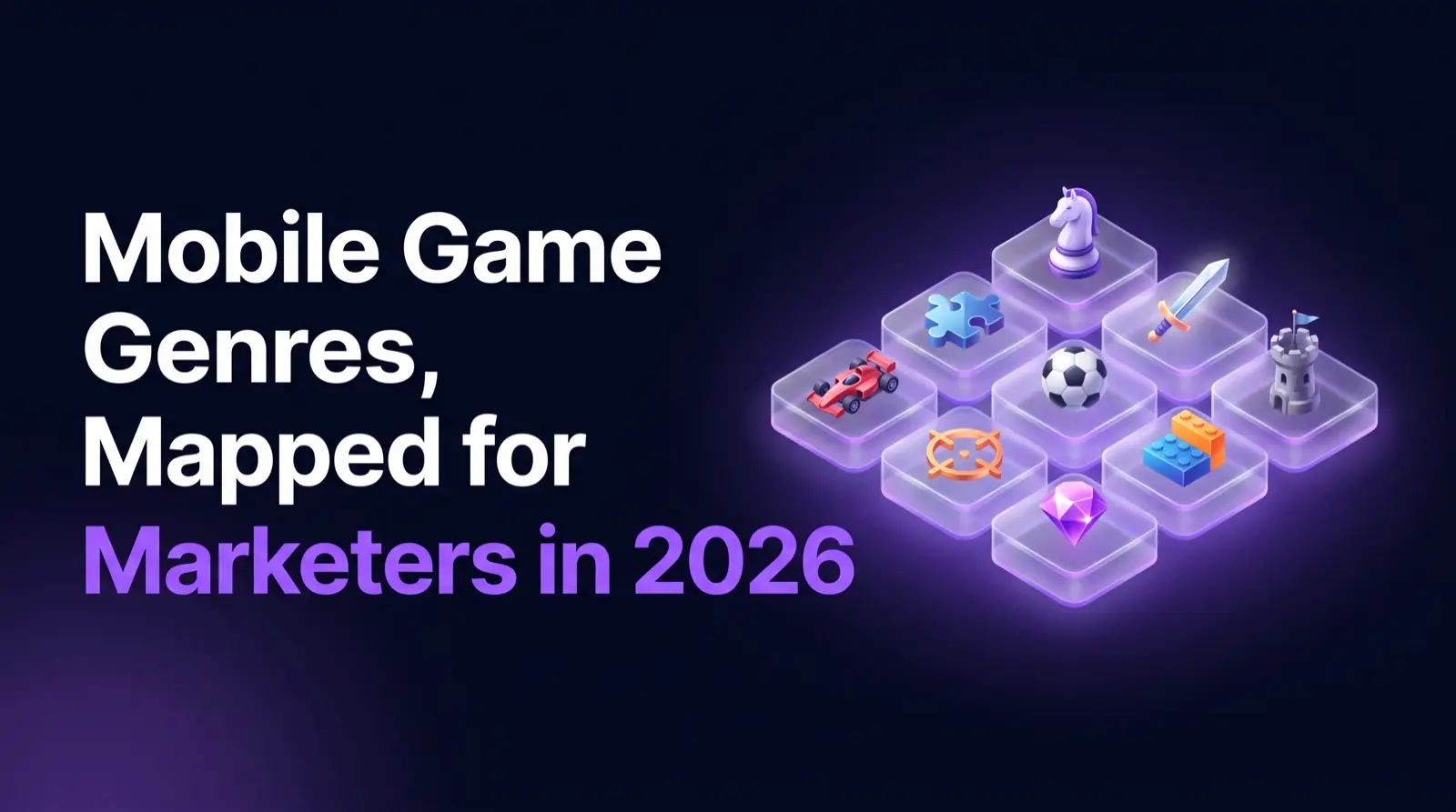 Types of Mobile Games, Explained for Marketers: A 2026 Game Genres List With the Monetization, Retention, and CPI Profile of Each