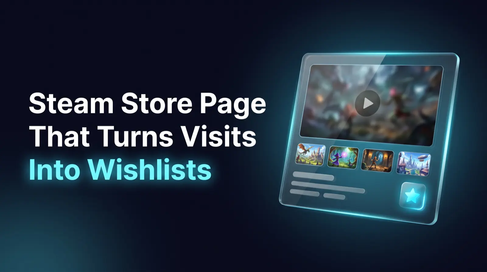 What a Steam Store Page Has to Do to Turn Visits Into Wishlists: Measuring Wishlist Rate, What to Fix First, Who to Hire, and a 4-Week Test Plan