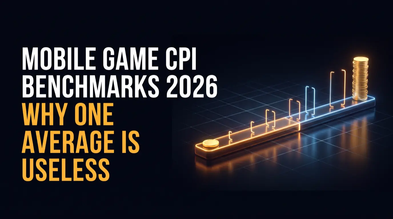 Mobile Game CPI Benchmarks 2026: Why One Average Is Useless