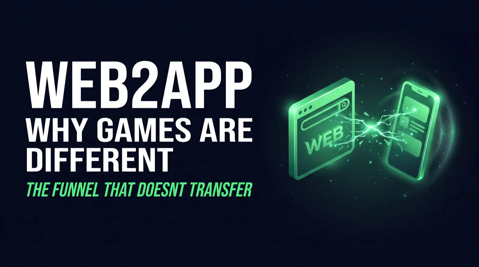 Why Web2App Behaves Differently in Games