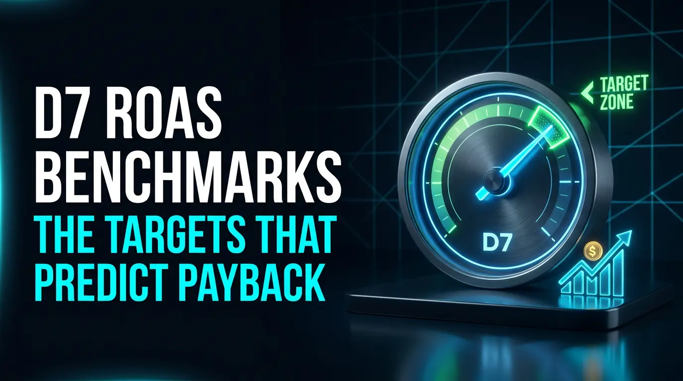 D7 ROAS Benchmarks: The Targets That Tell You a Campaign Will Pay Back