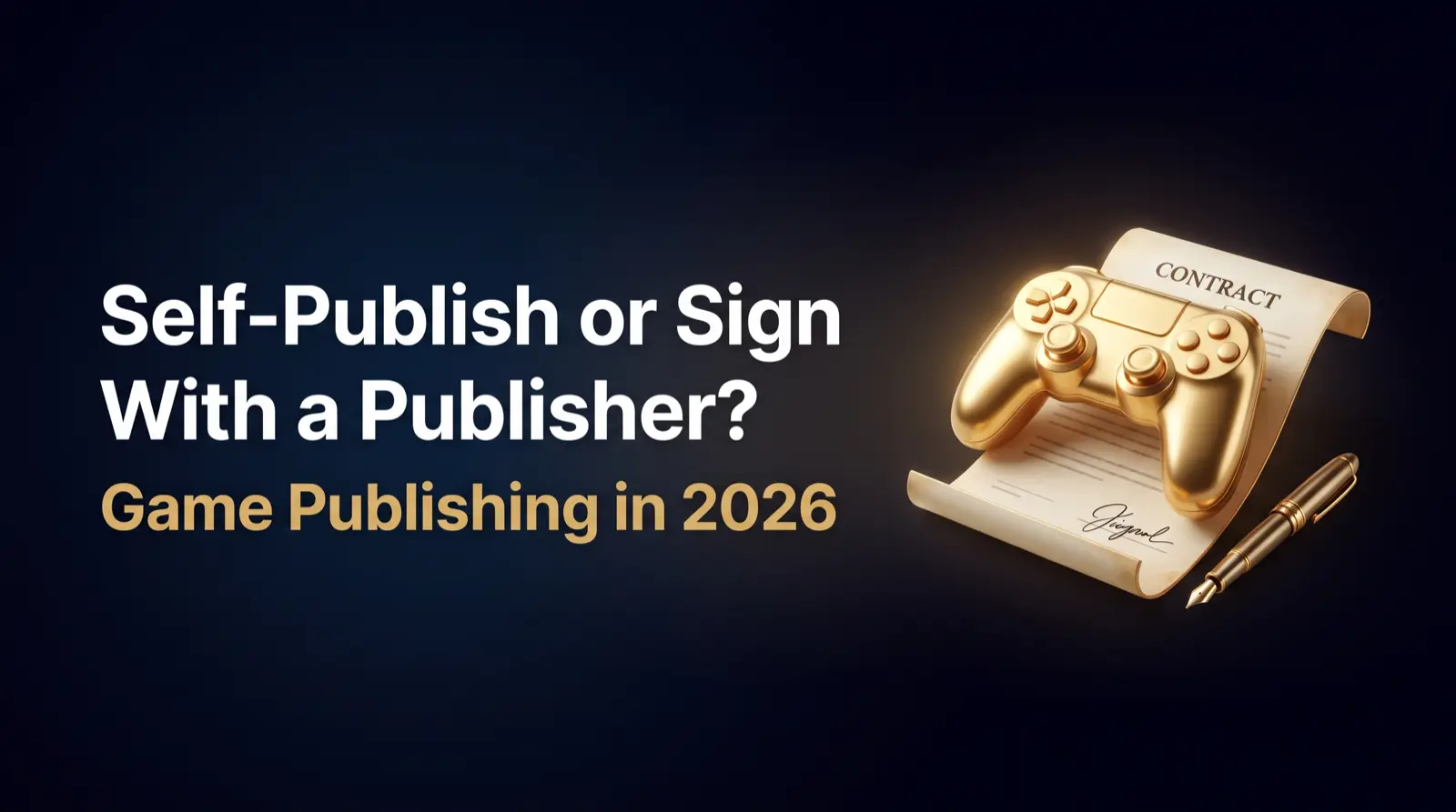 Self-Publishing or Signing With a Publisher: How to Judge a Game Publishing Deal in 2026
