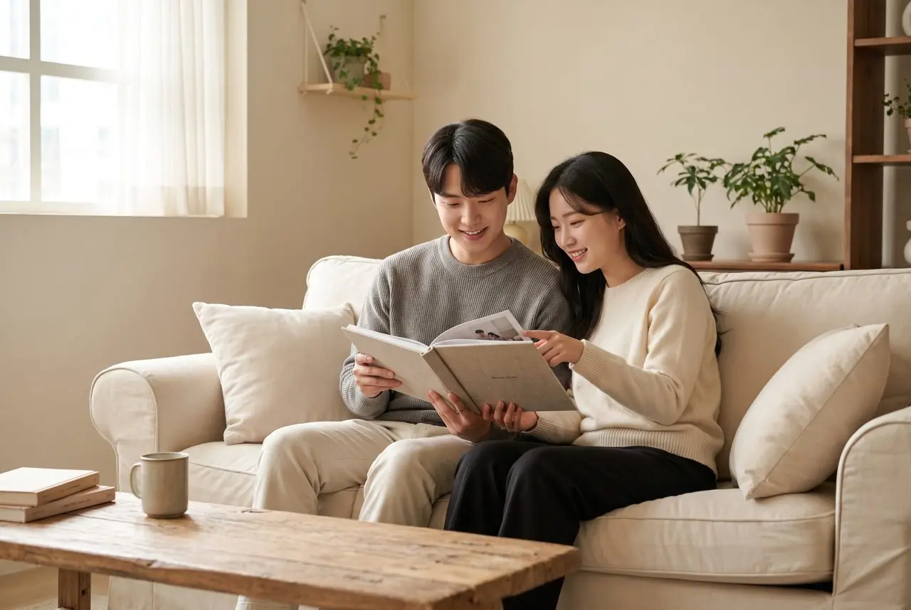 신혼부부 일상 아카이빙, 포토북 구독으로 매달 자동 정리