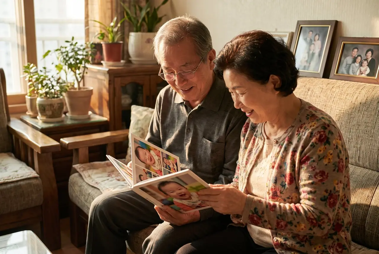 부모님께 매달 포토북 선물 보내기 2026 — 한 번 신청으로 이어지는 포토북 구독