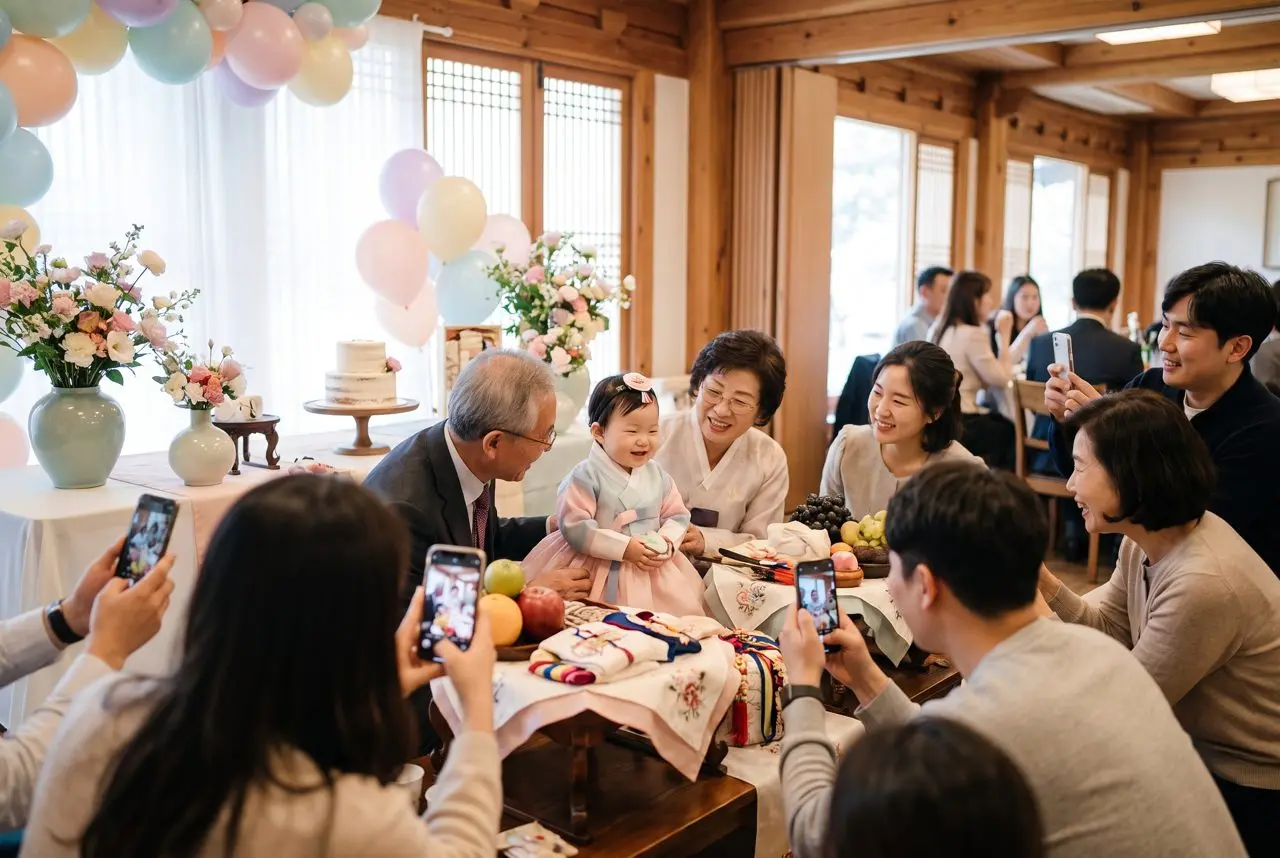 돌잔치 하객 사진, 흩어지기 전에 공동 포토북 한 권으로 모아요