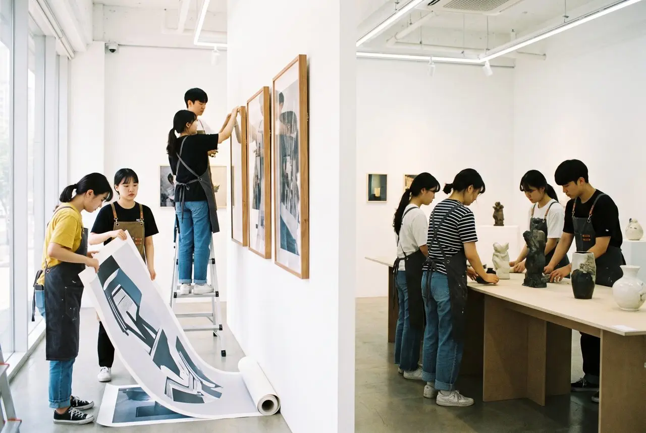 졸업전시 포스터·현수막·리플렛, 한 번에 준비하는 법