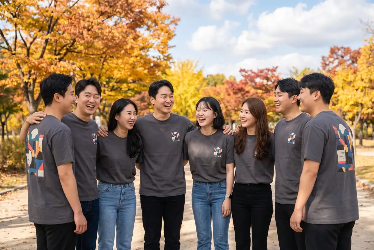 가을 워크숍·체육대회 단체티, 티셔츠 주문제작부터 제작 사이트 추천까지