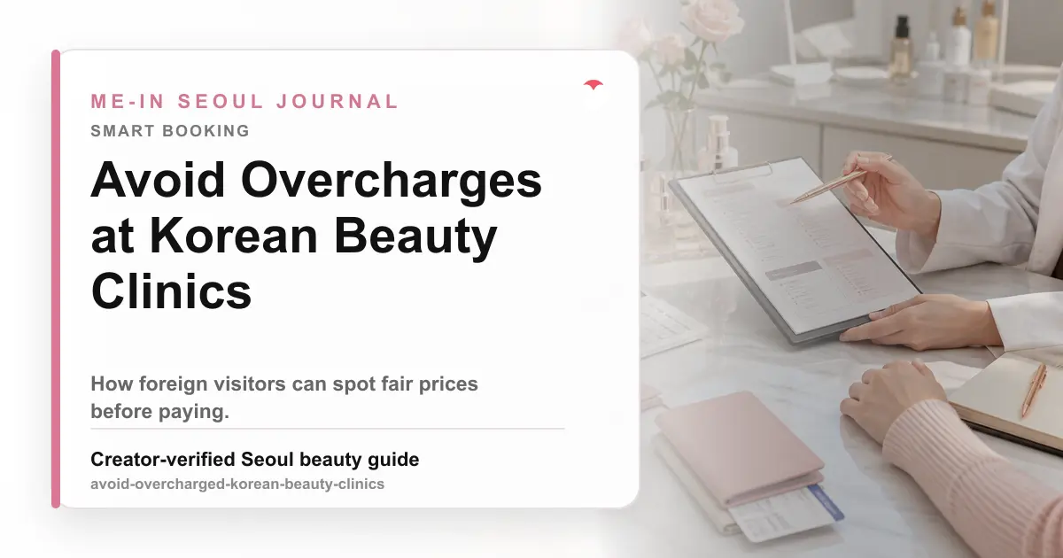 Avoid Overpriced Korean Beauty Clinics in Seoul