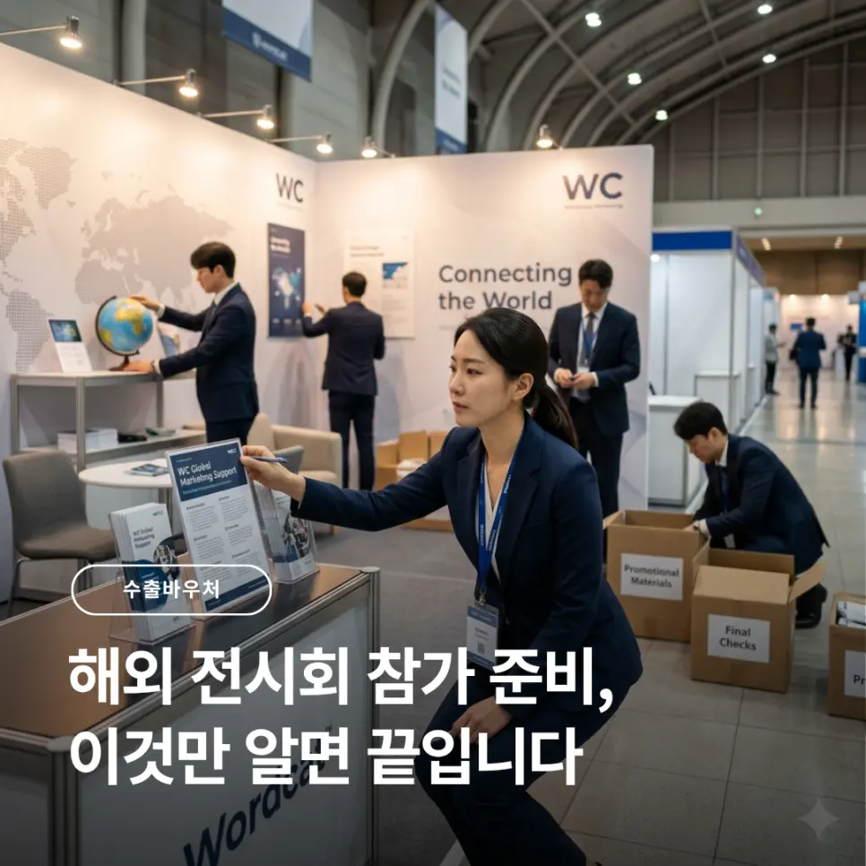 해외 전시회 참가 준비, 이것만 알면 끝! 필수 체크리스트 총정리