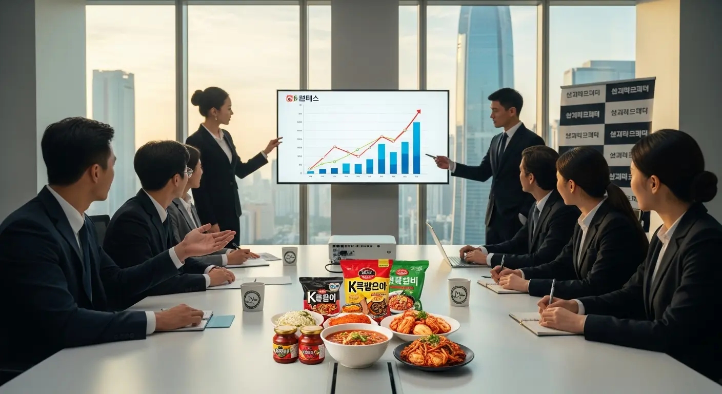K-푸드 할랄 시장 선점, 워드캣 글로벌 IMC 전략으로 성공하는 법