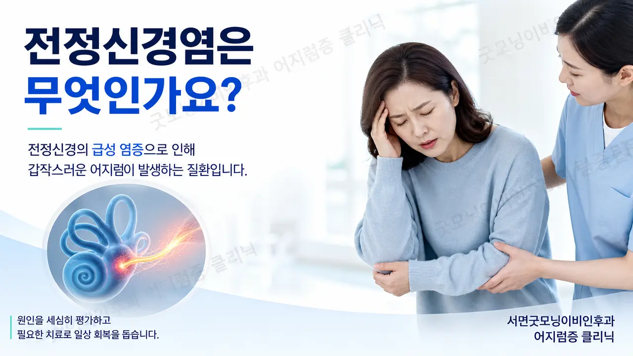 부산어지럼증 | 전정신경염은 어떤 질환인가요?