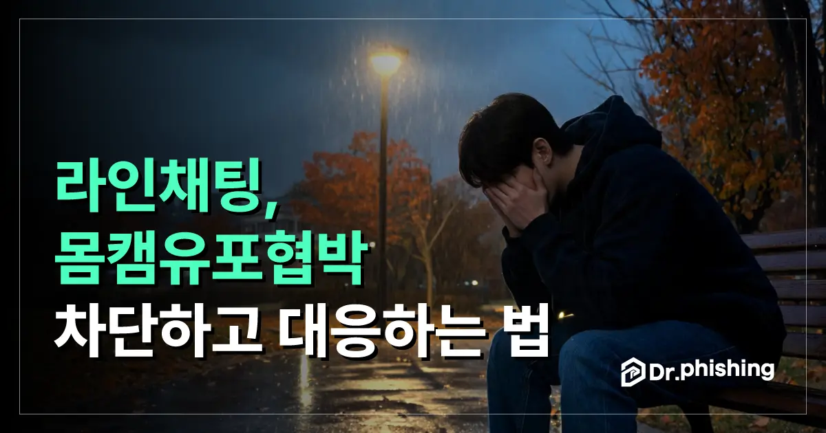 라인채팅협박이 몸캠유포협박으로 번질 때, 차단하고 대응하는 법
