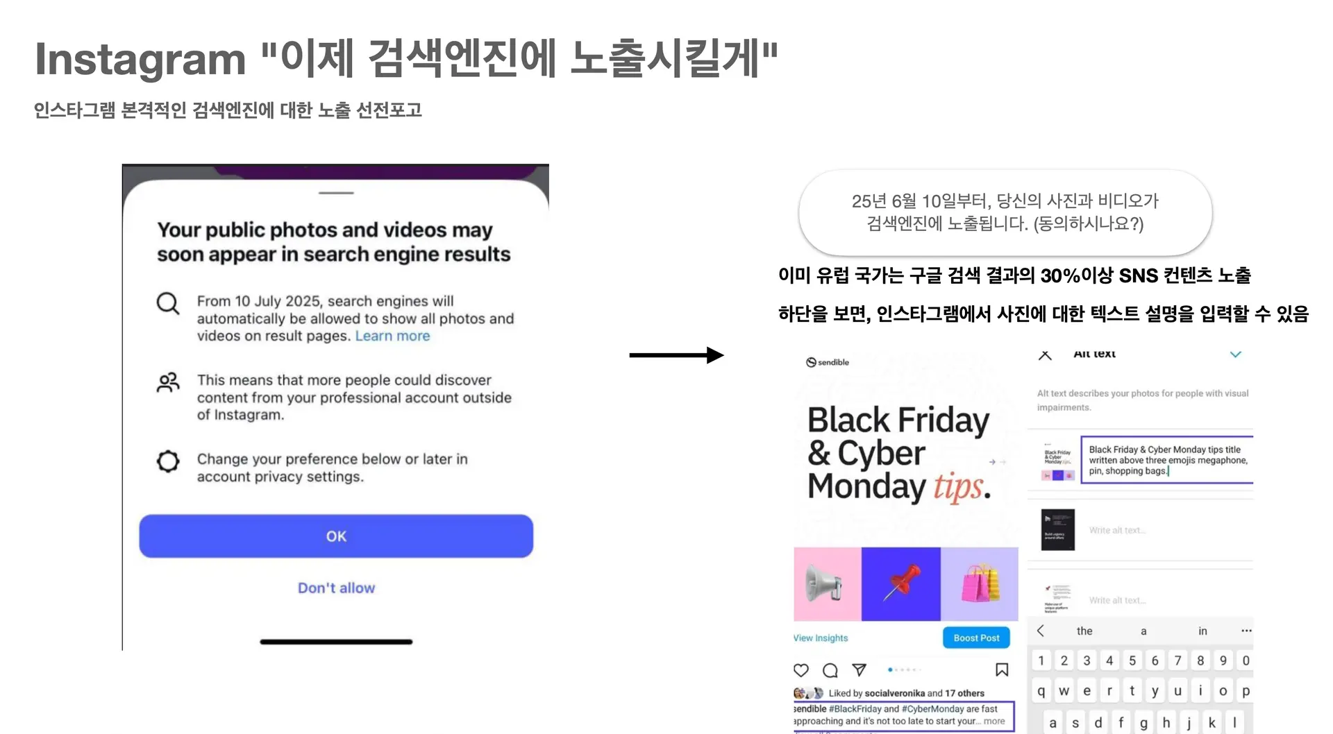 내 인스타 흑역사, 구글 검색에 노출된다고? - 기프티쇼 비즈 블로그