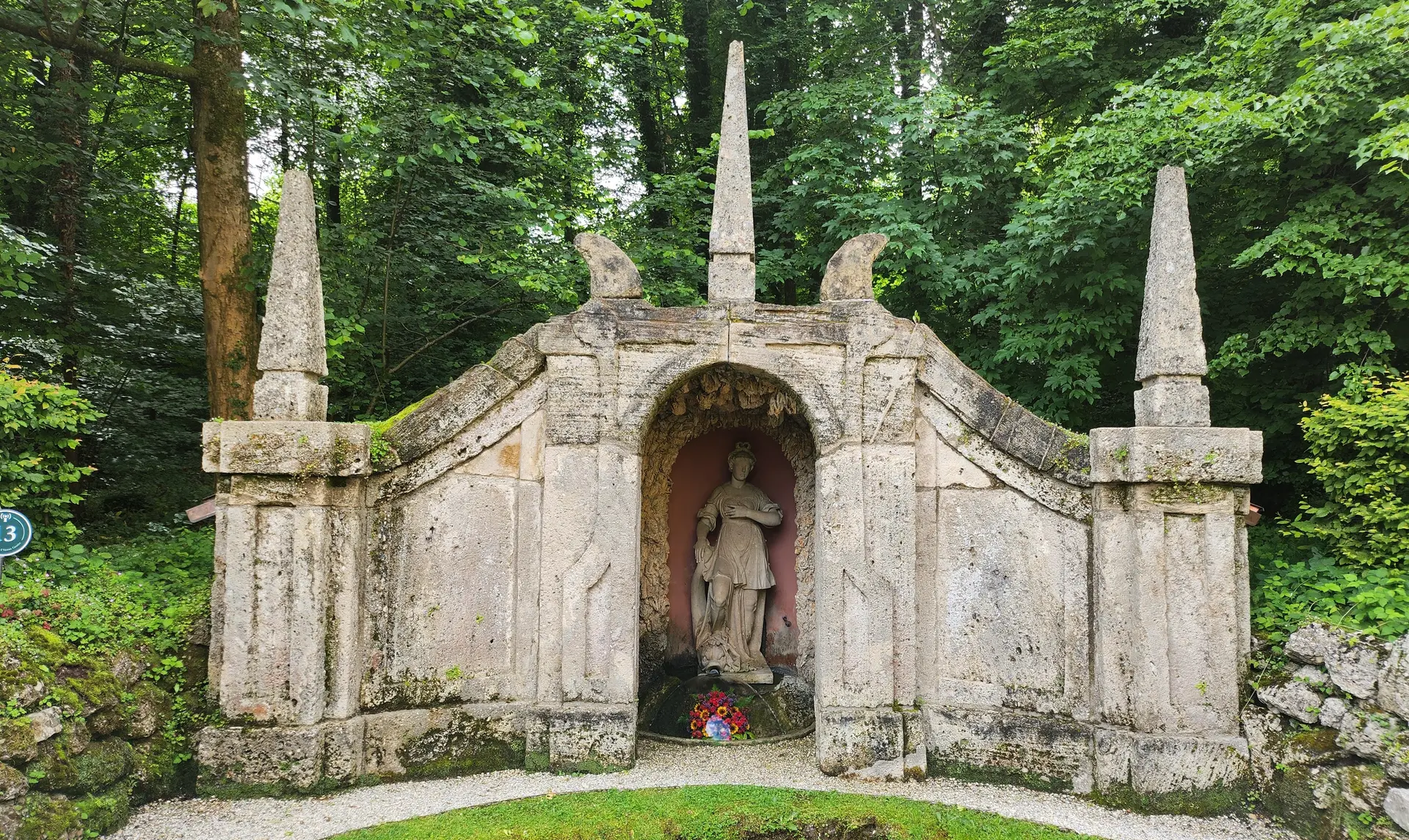 잘츠부르크 카드로 방문한 헬브룬궁전