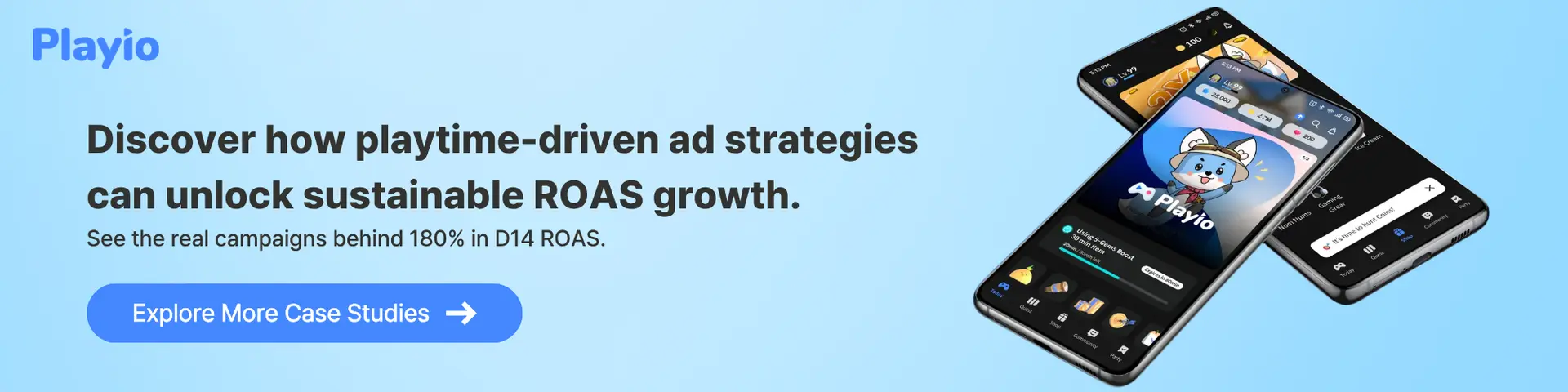 playio case study page landing