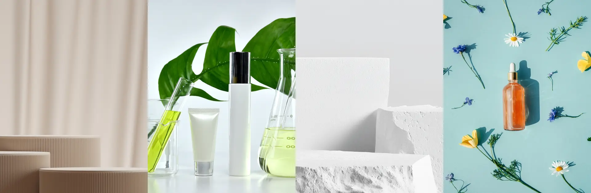 화장품 촬영 소품 배치 효과