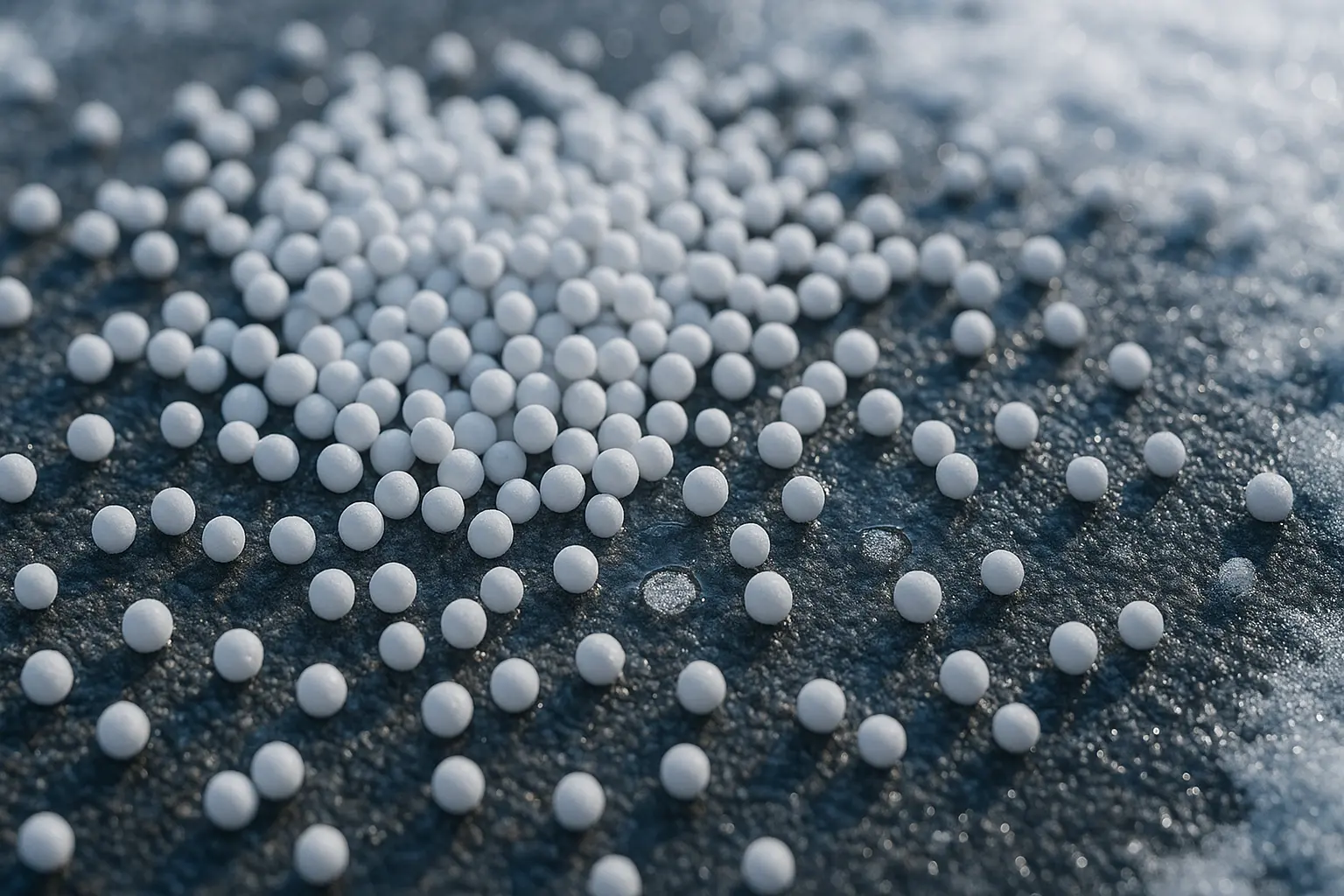 비드 타입 제설제