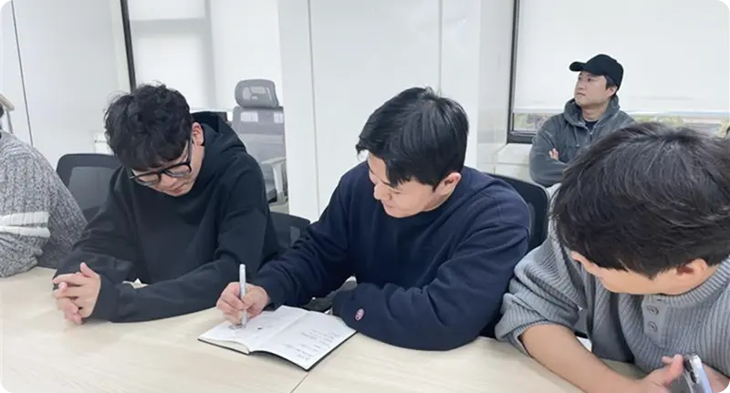 블룸에이아이 CX본부 팀원들 