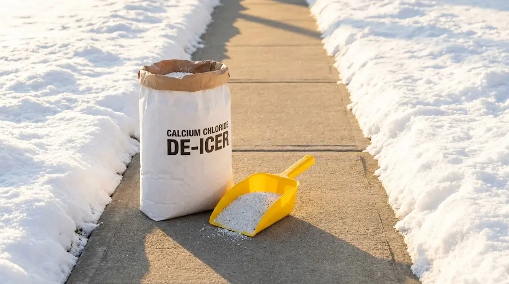 염화칼슘 제설제 