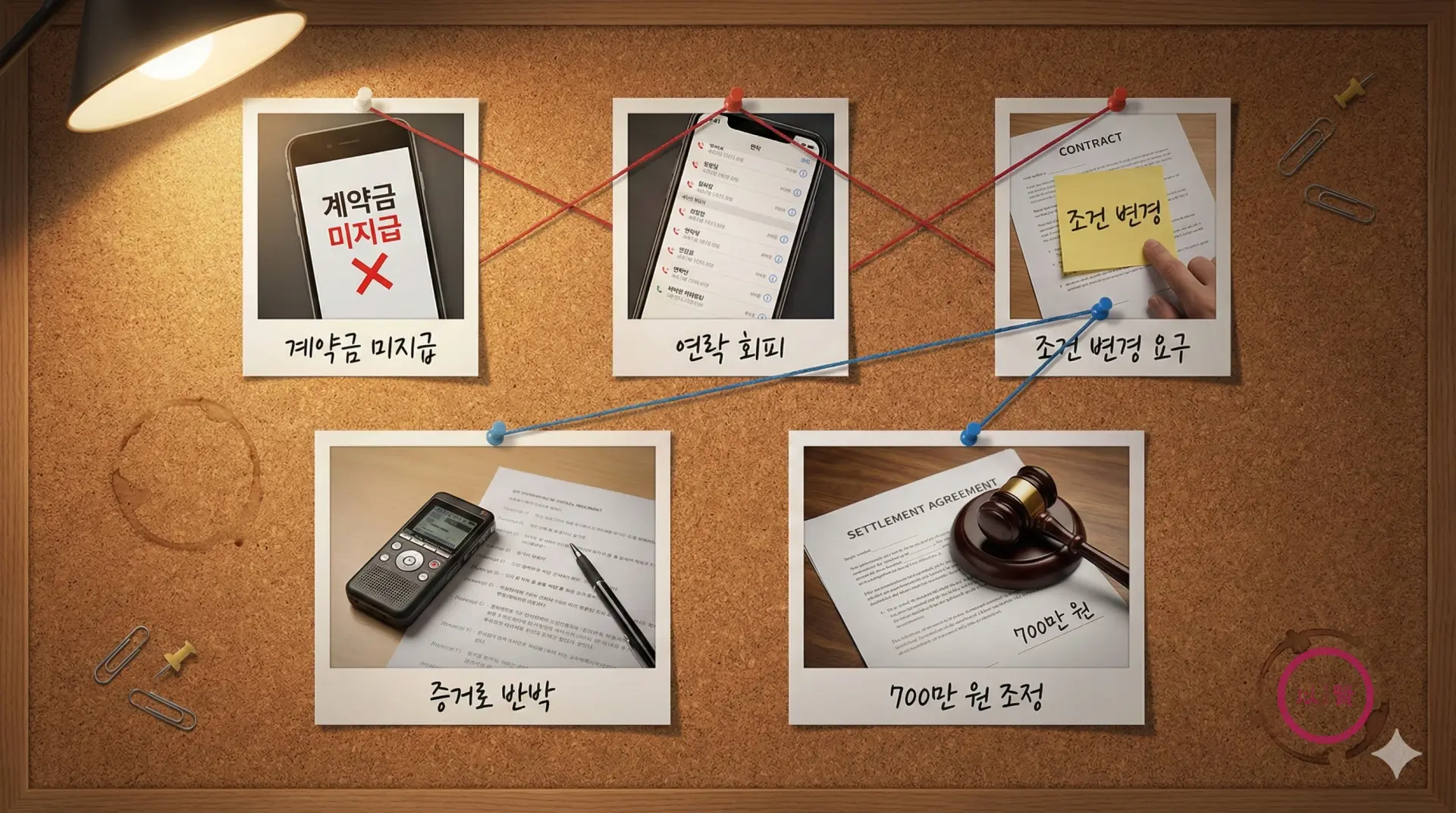 가계약금 사건 흐름도