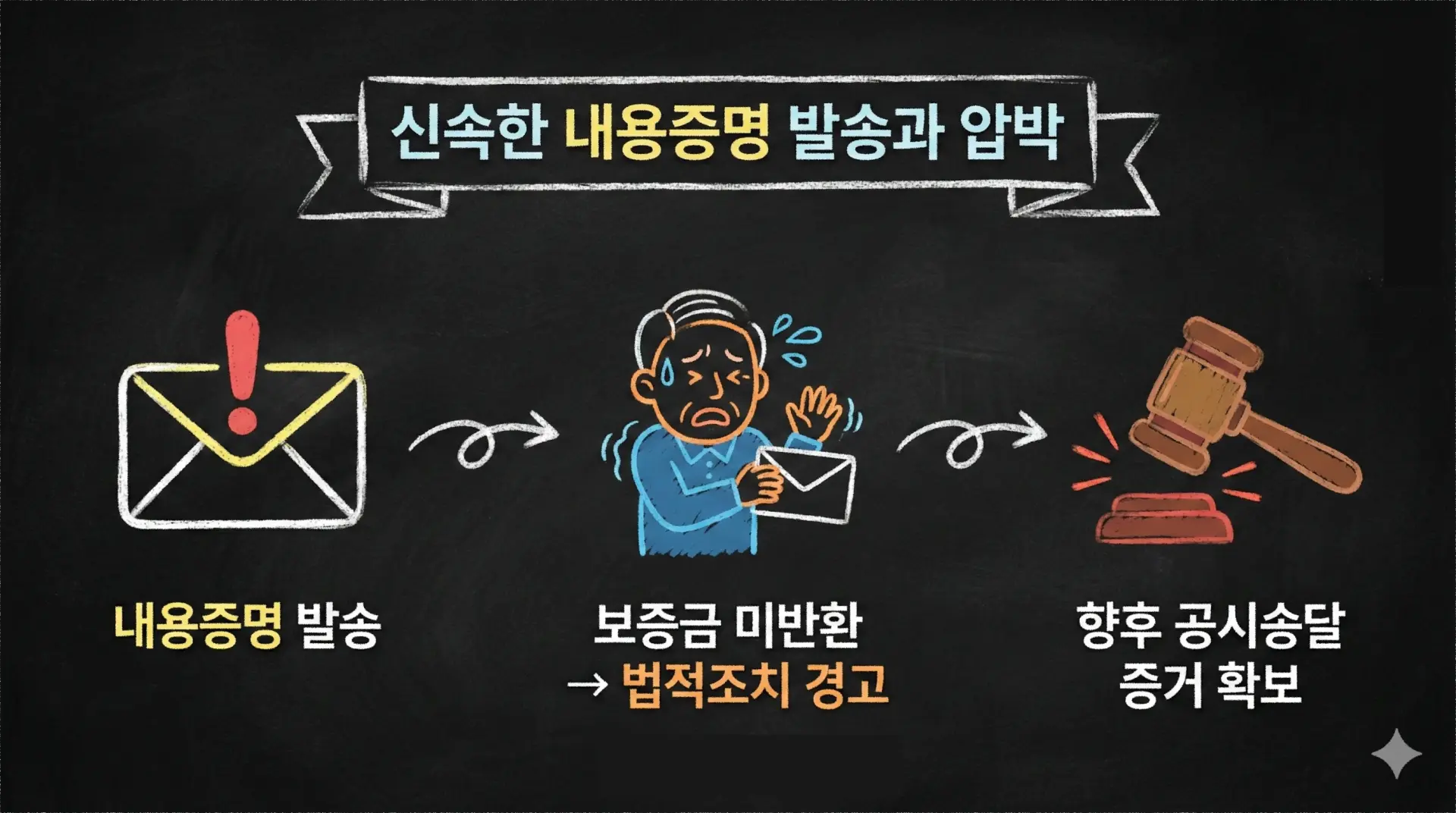 공시송달 증거표시 