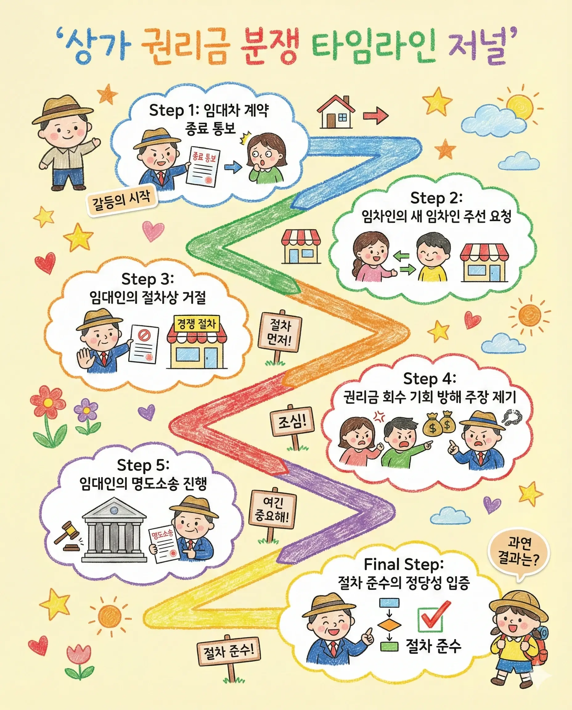 상가권리금방해 타임라인