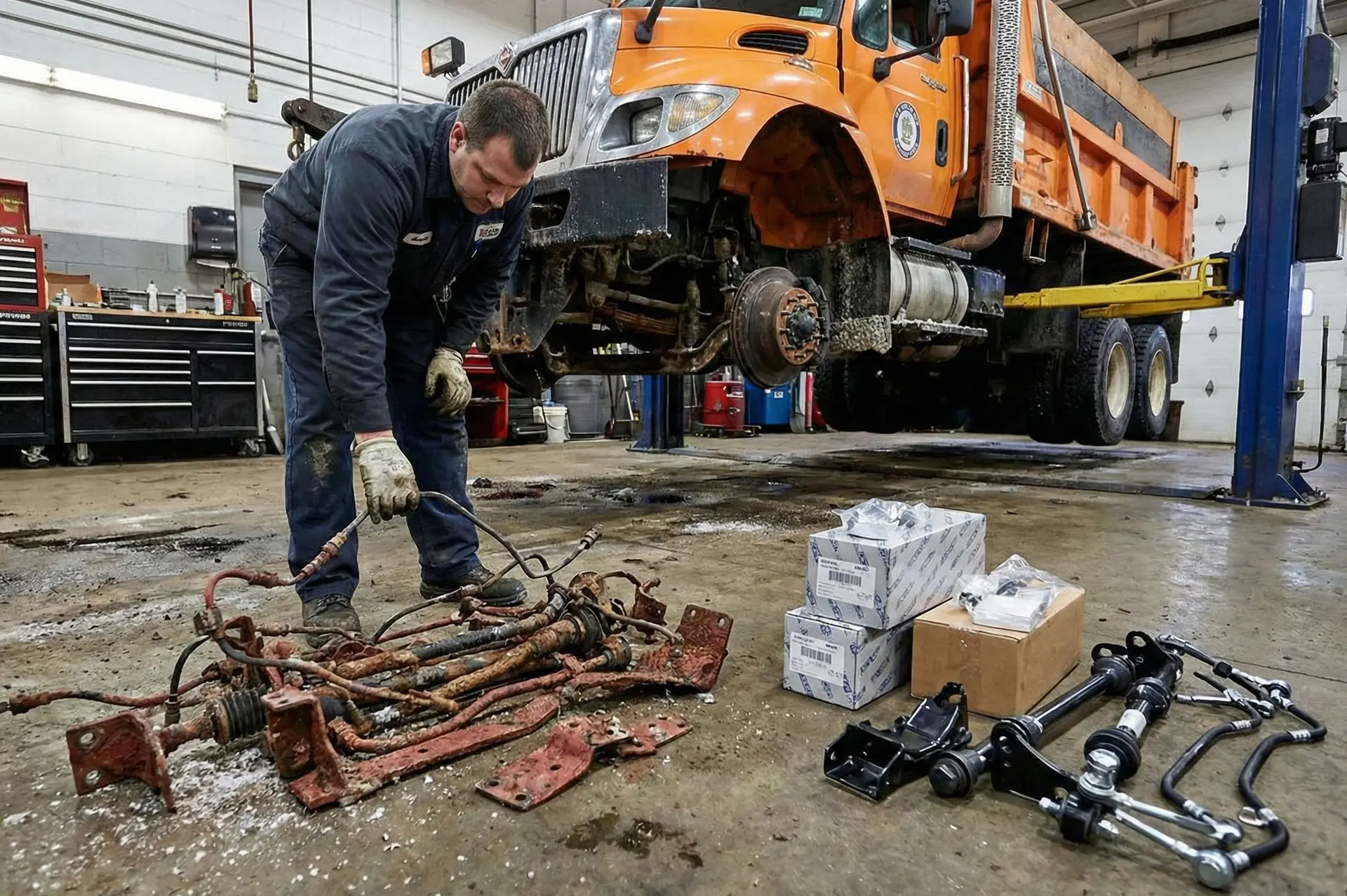 저부식 제설제 염화칼슘