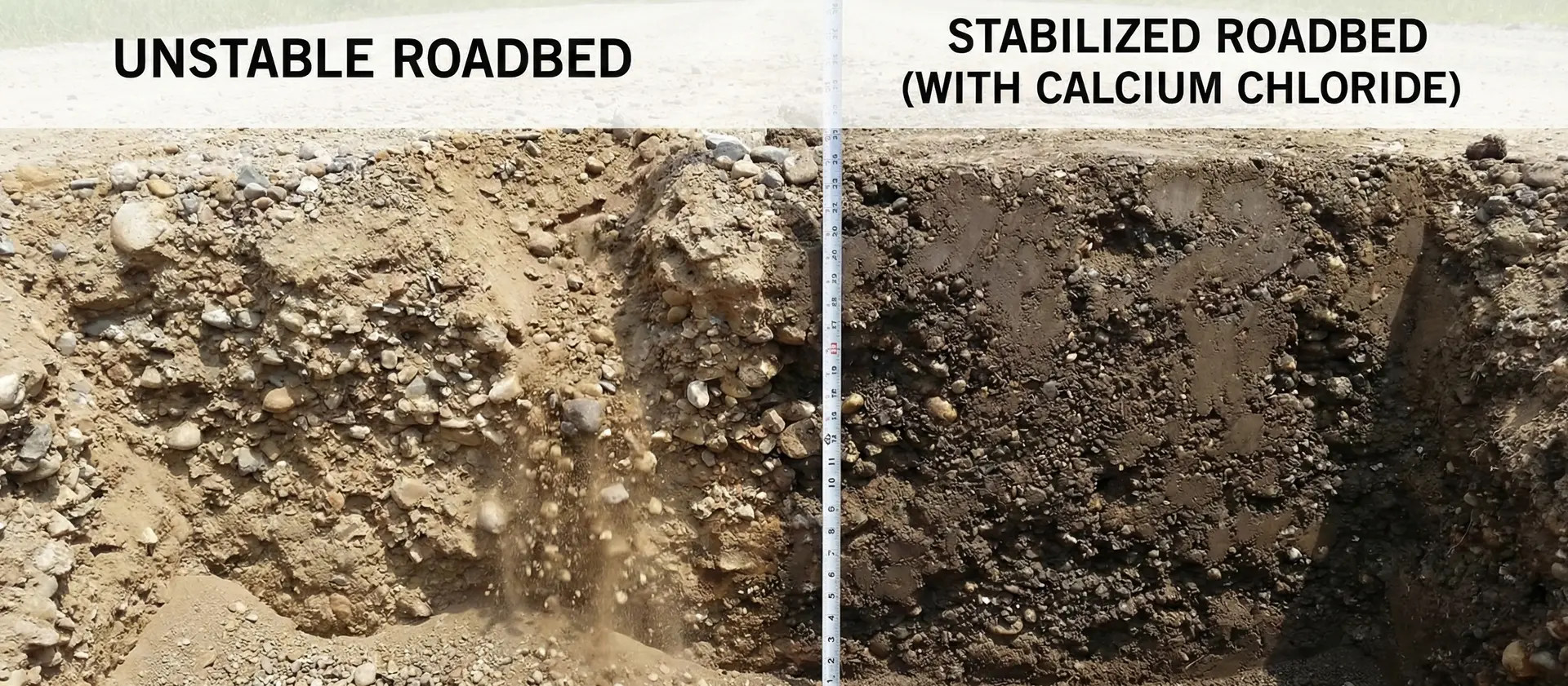 노반 안정 염화칼슘