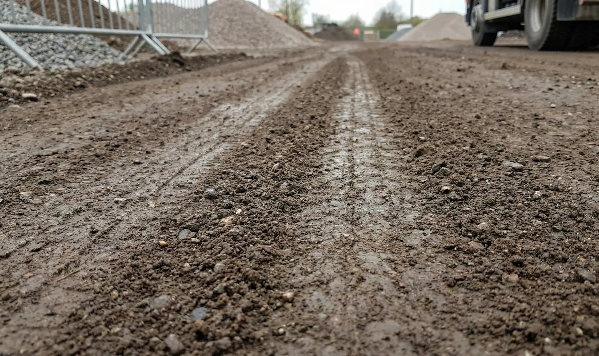 비산 먼지 공사 염화칼슘