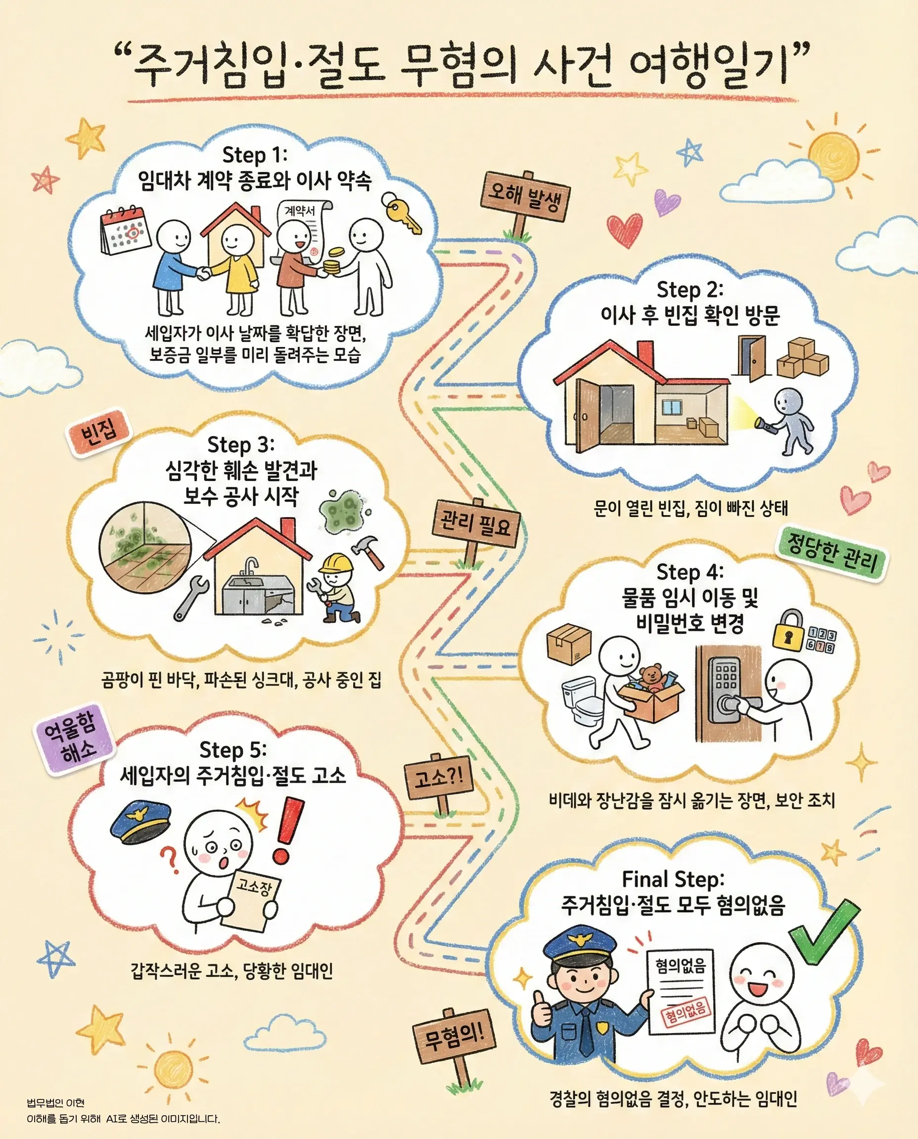 주거침입 타임라인