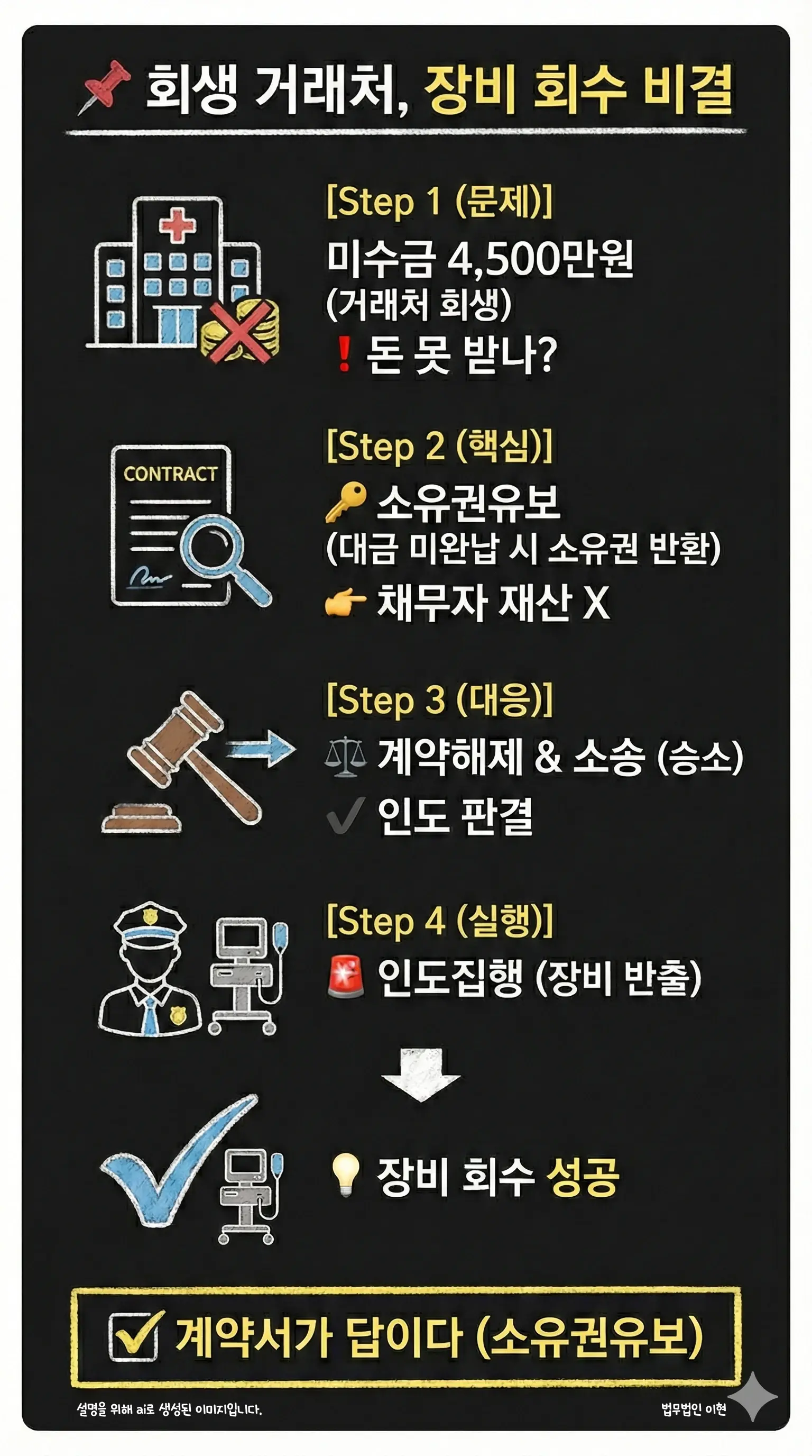 유체동산 인도집행 타임라인