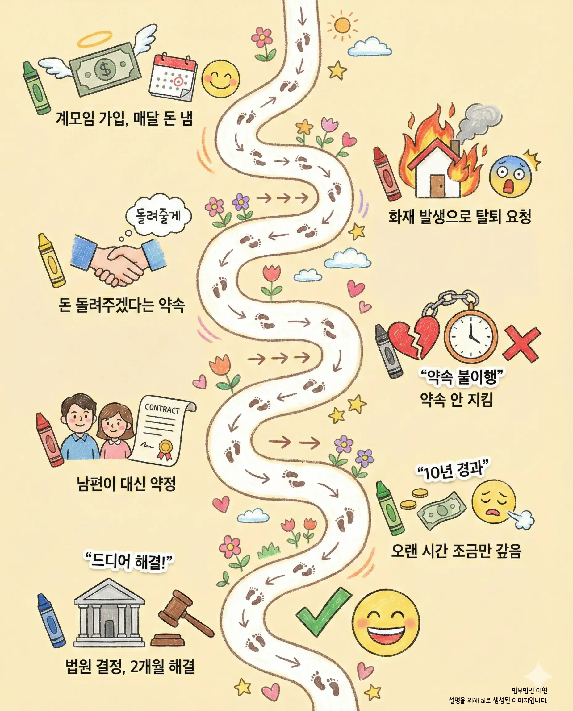 약정금 타임라인