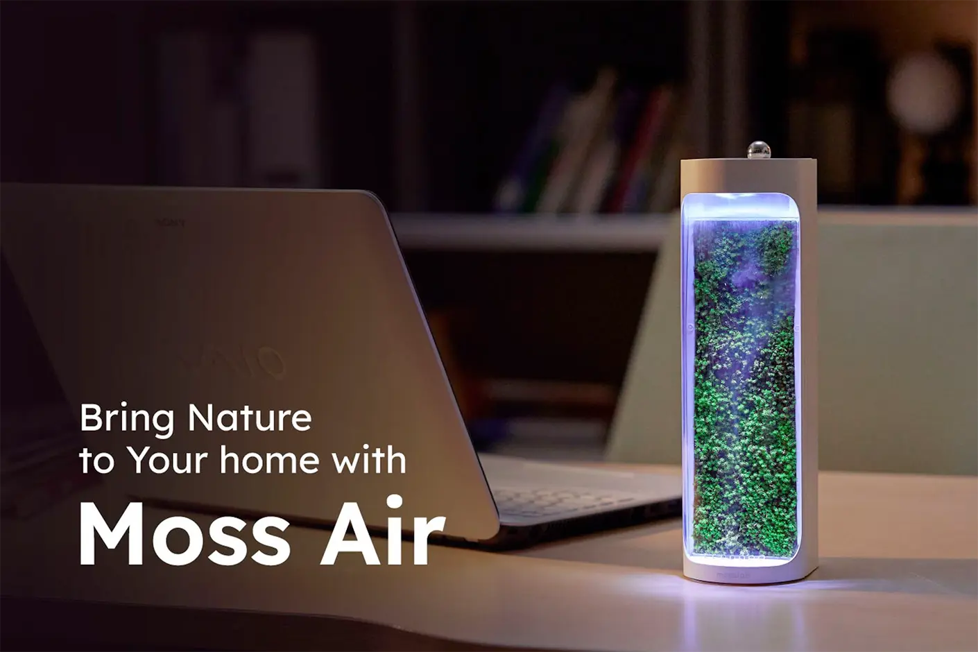 킥스타터에서 8억 1천만 원 펀딩을 달성한 Moss Air 프로젝트 썸네일