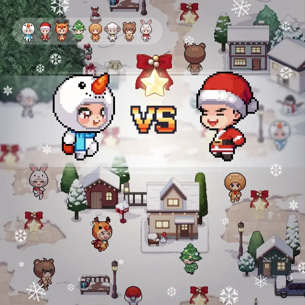 젭 퀴즈 별빛 크리스마스 신규 팀전 맵