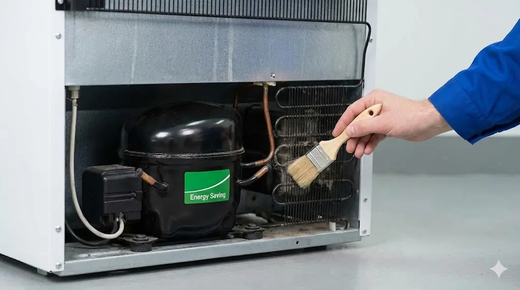 고효율 컴프레서와 간단한 먼지 제거로 관리하는 에너지 절약형 수입맥주 냉장고