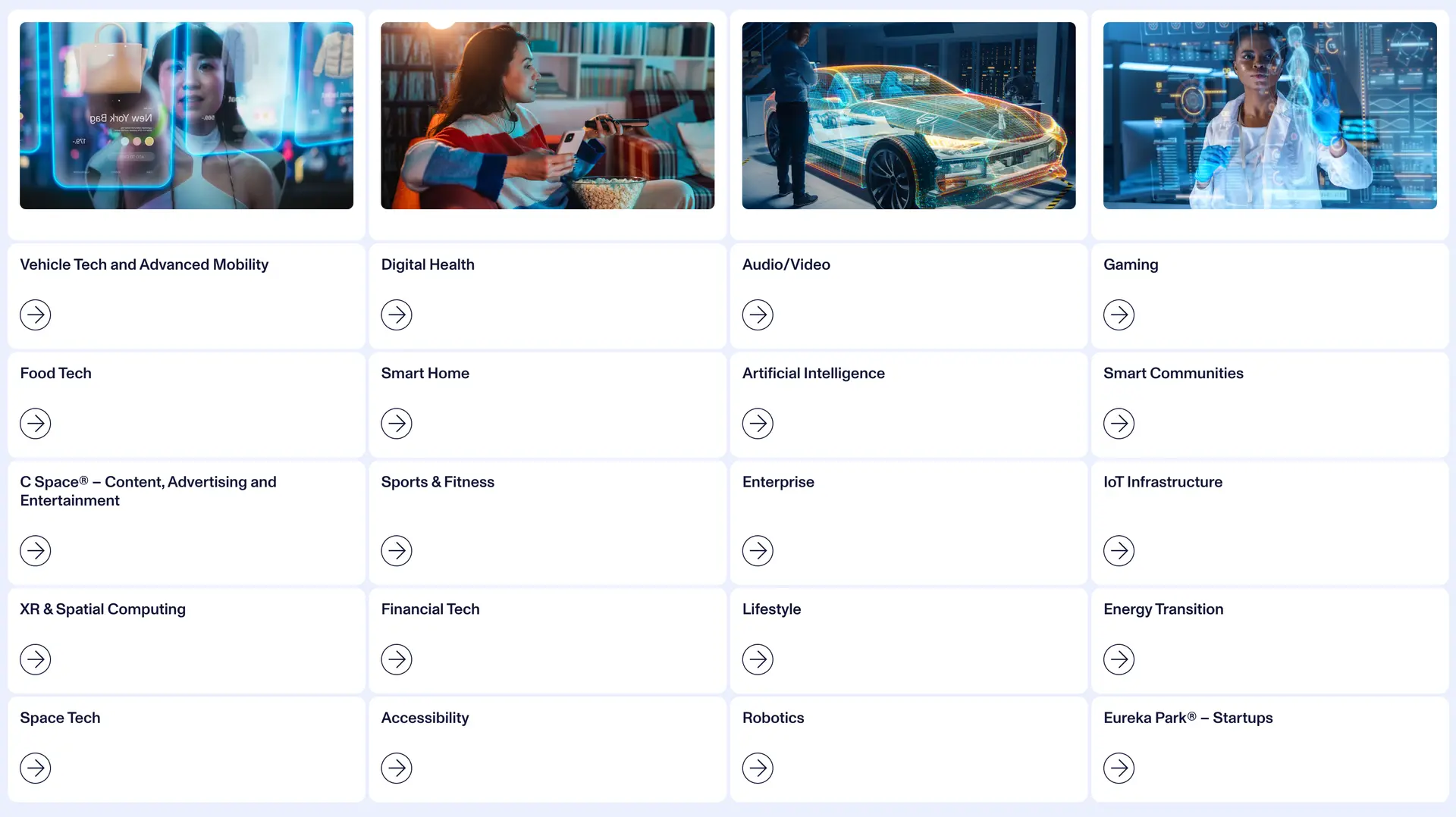 CES 2026 주요 전시 분야