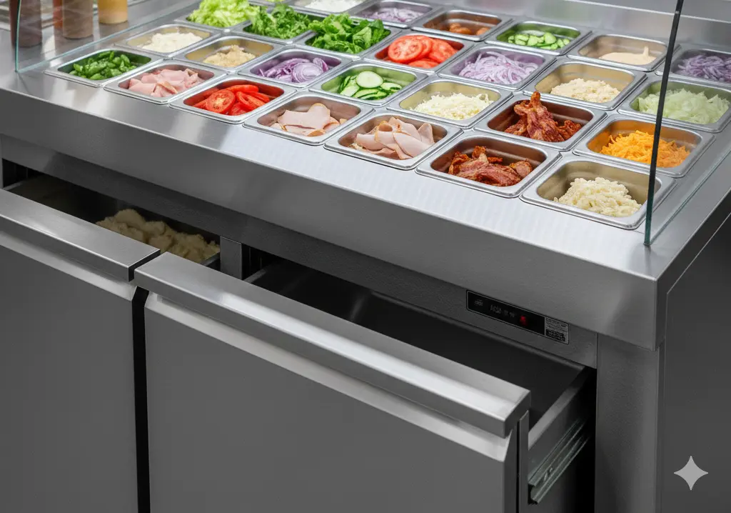 샌드위치 냉장고