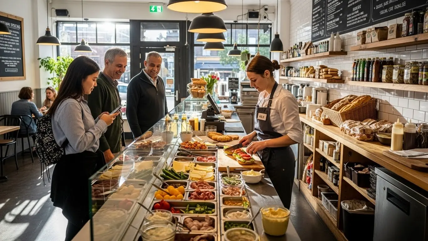 샌드위치 냉장고